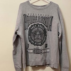 Vintage obey crewneck